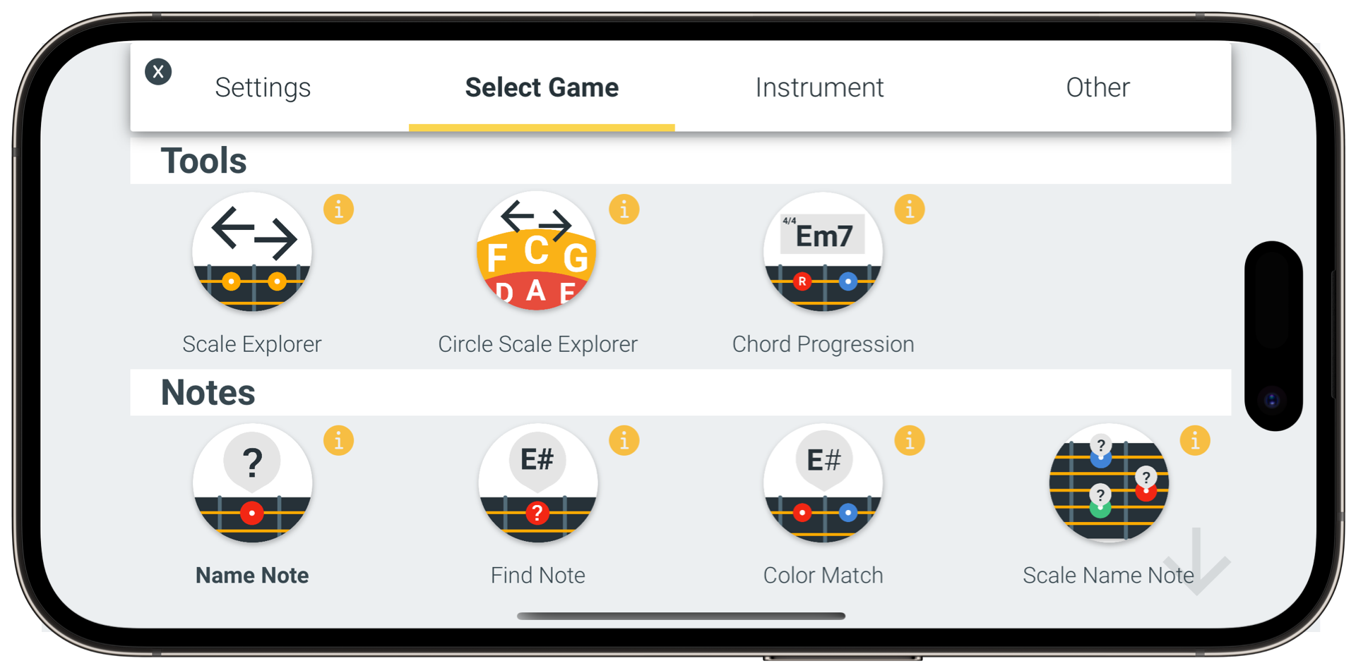 Multiple games feature